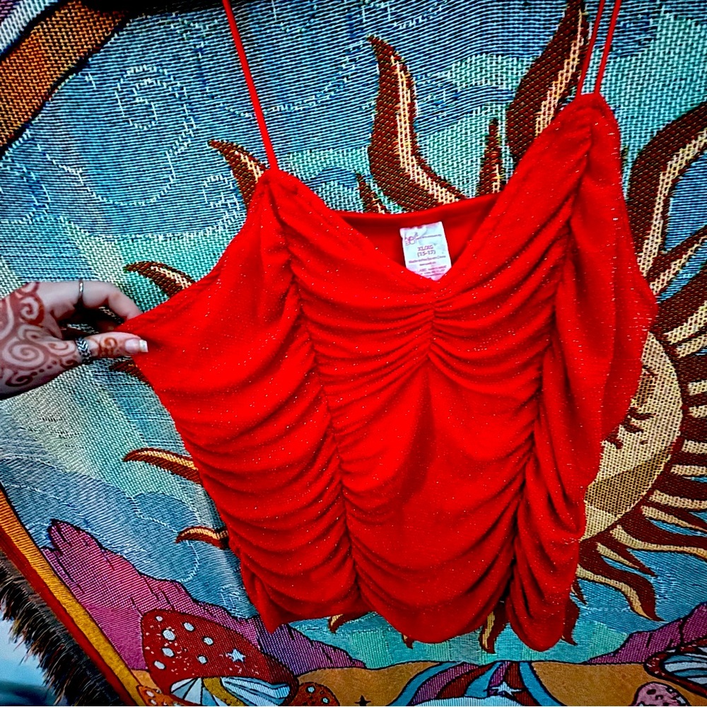 Sexy Beaded Club Top Size L